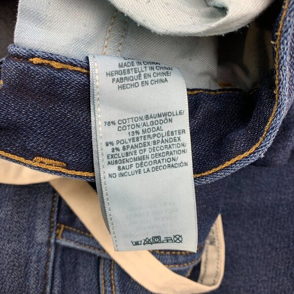 True Religion Mens Pants 33 Blue Jogger Jeans Tapered Runner Drawstring 33x32 - Picture 10 of 13